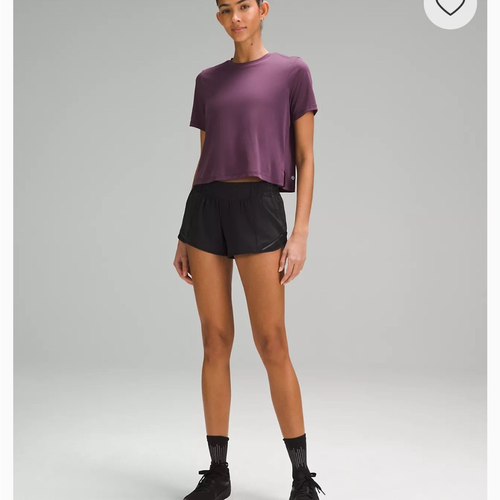 lululemon athletica Women's Midnight Black Athletic Shorts